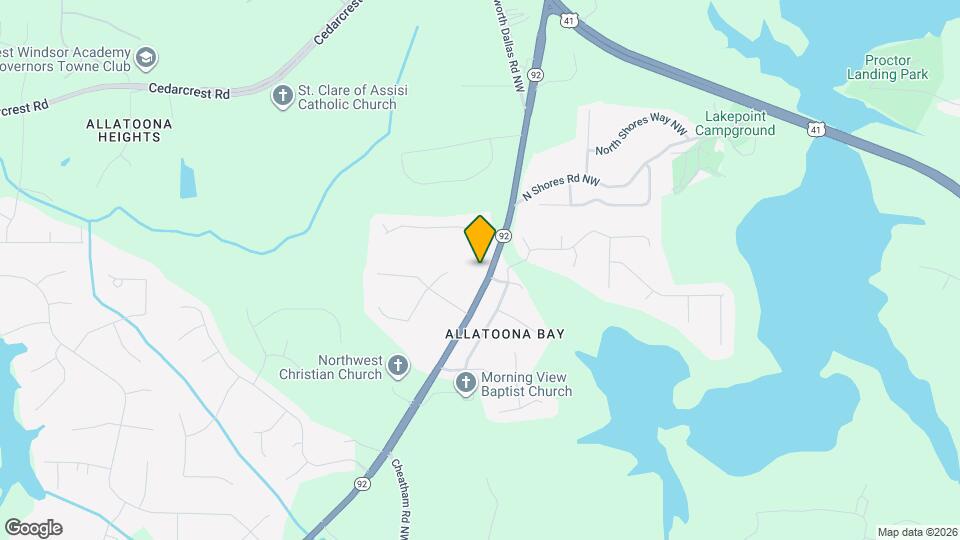 3927 Dallas Acworth Hwy NW Map and Location Details