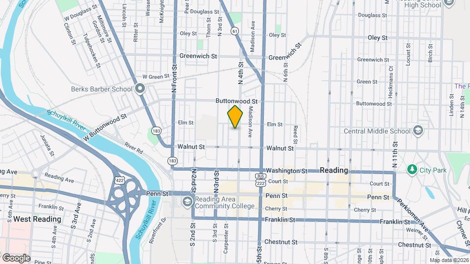 228 N 4th St Mapa y Detalles de la Ubicación