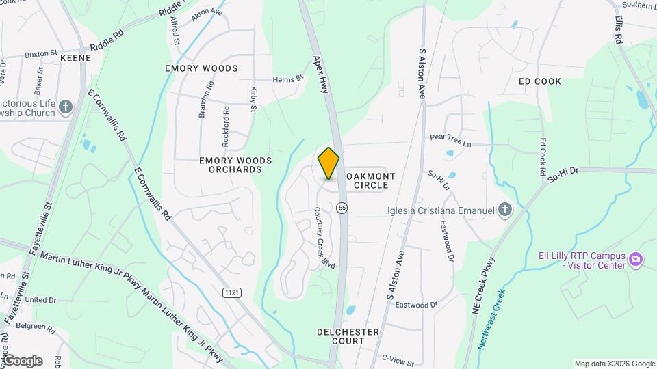 3006 Courtney Creek Blvd Map and Location Details