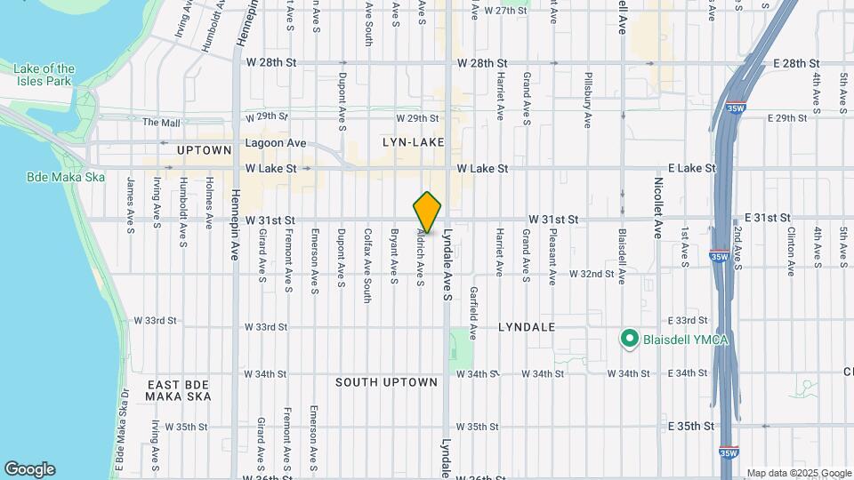 3117 Aldrich Ave S Map and Location Details