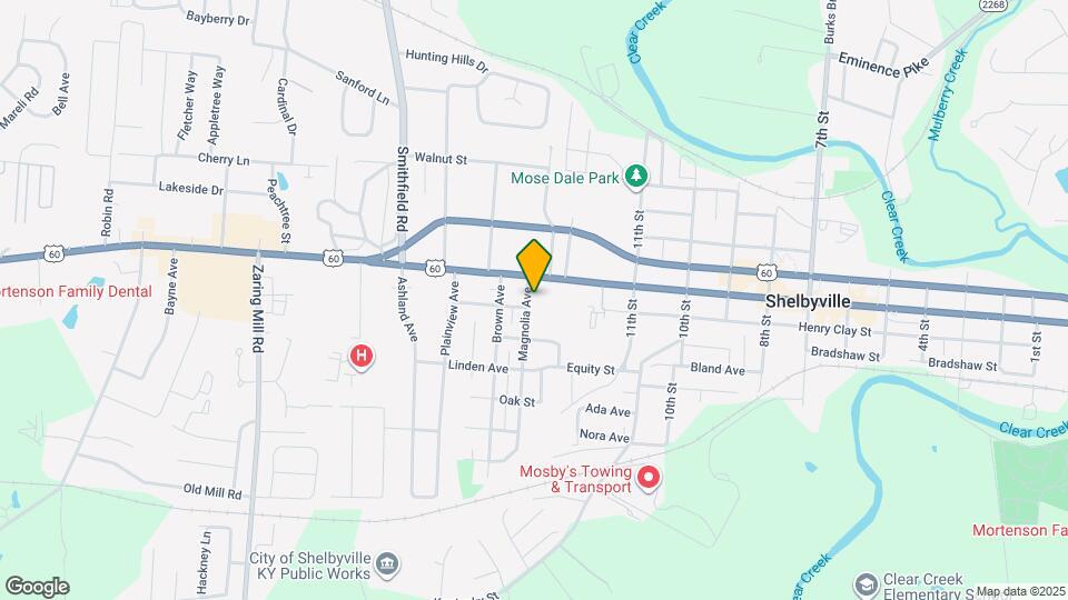 519 Magnolia Ave Map and Location Details