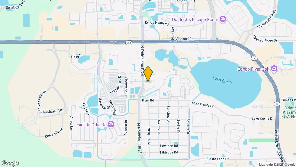 2751 N Poinciana Blvd Map and Location Details