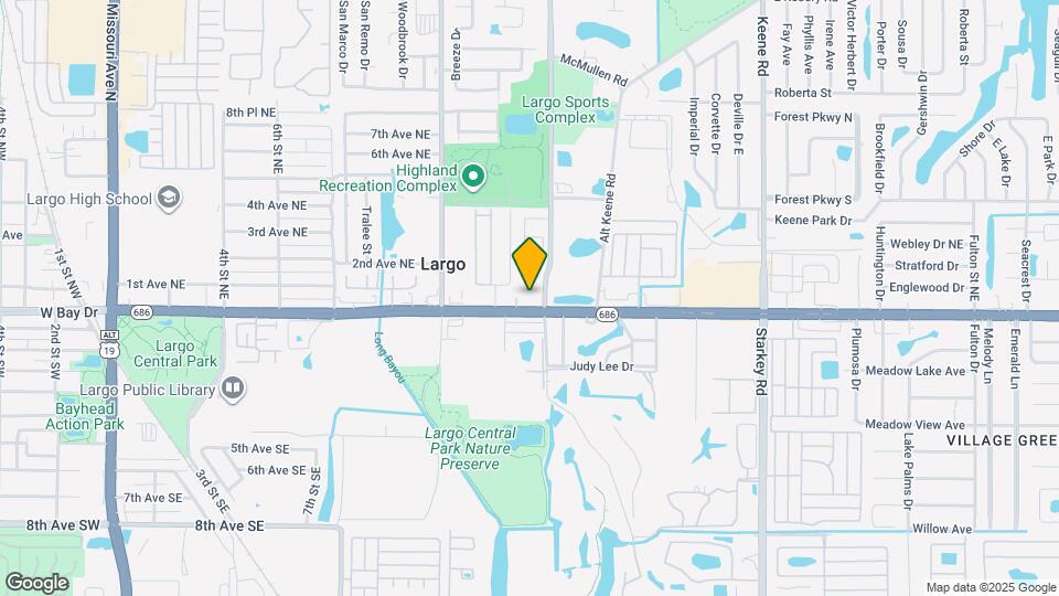 101 Lake Ave NE Map and Location Details