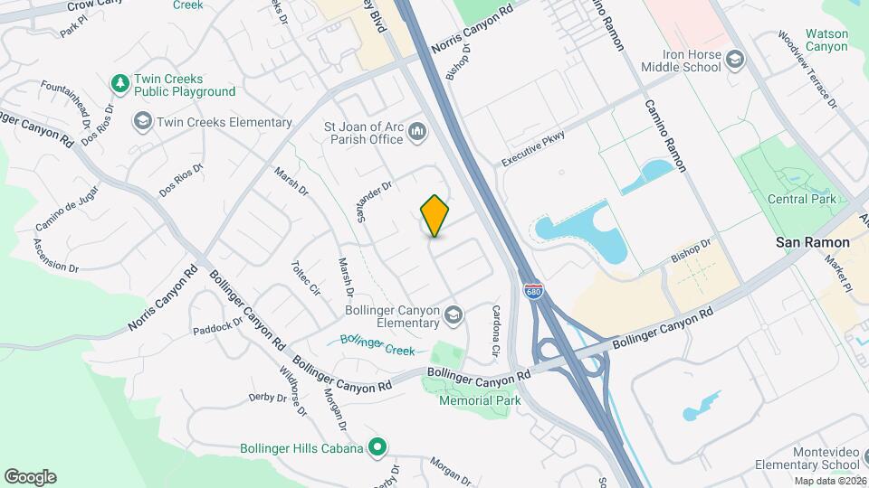 2455 Talavera Dr Map and Location Details