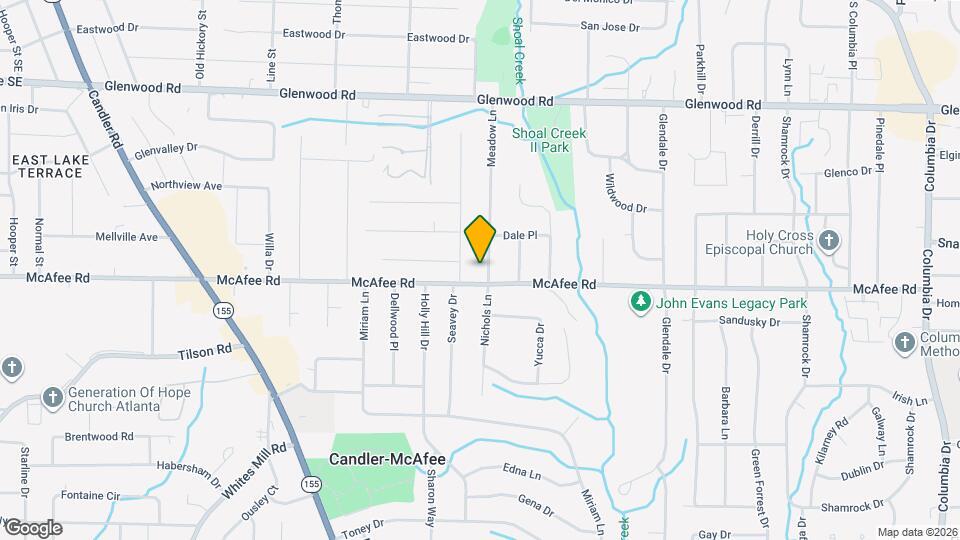 1997 Meadow Ln Map and Location Details
