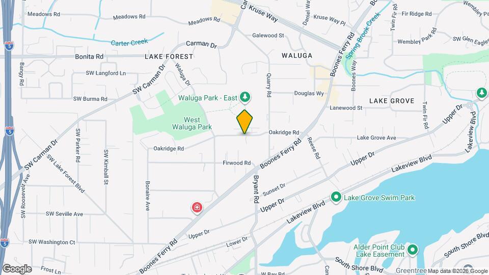 Lake Fir Apartments Map and Location Details