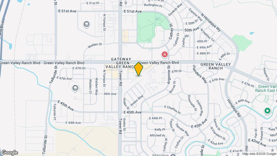 4736 N Tower Dr Map and Location Details