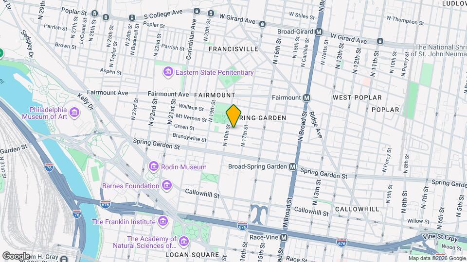 1713 Green St Map and Location Details