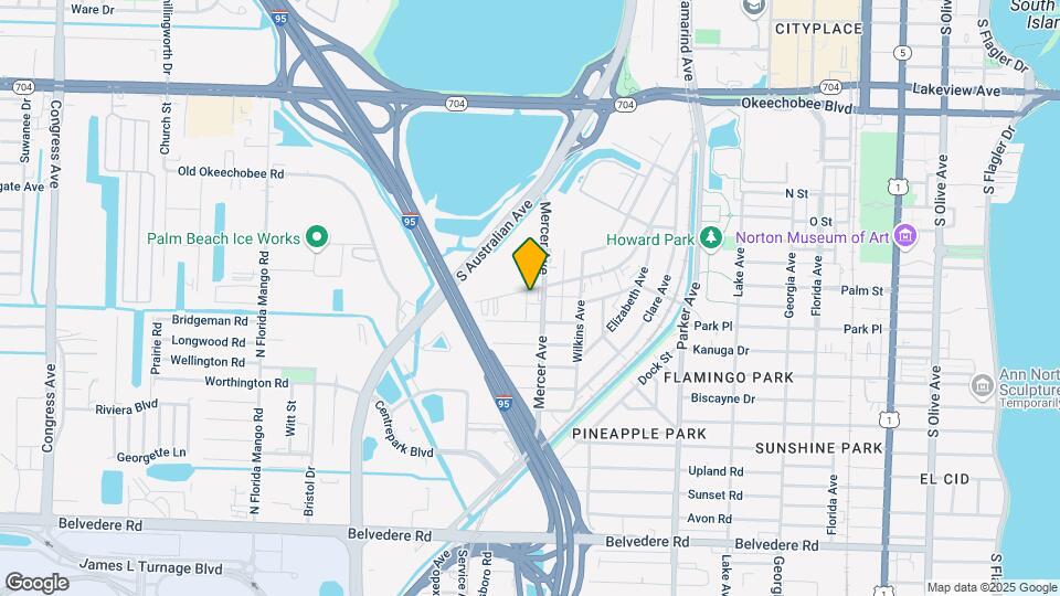 1412 Okeechobee Rd Mapa y Detalles de la Ubicación