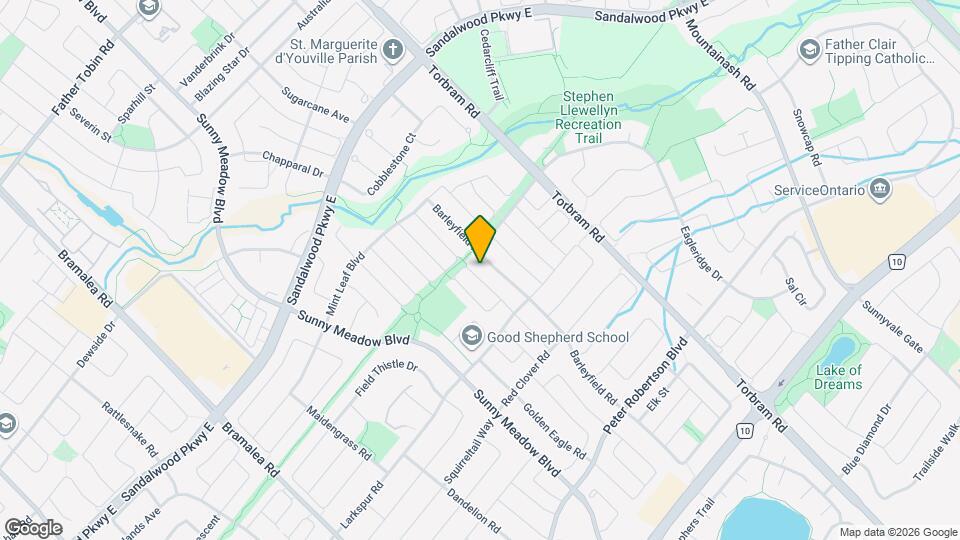 36 Zebra Trail Map and Location Details