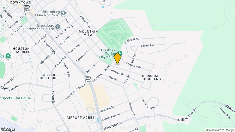 1305 Palmer Dr Mapa y Detalles de la Ubicación