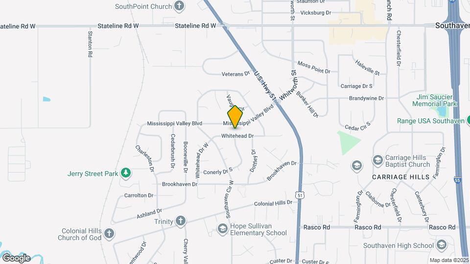 1778 Whitehead Dr Map and Location Details