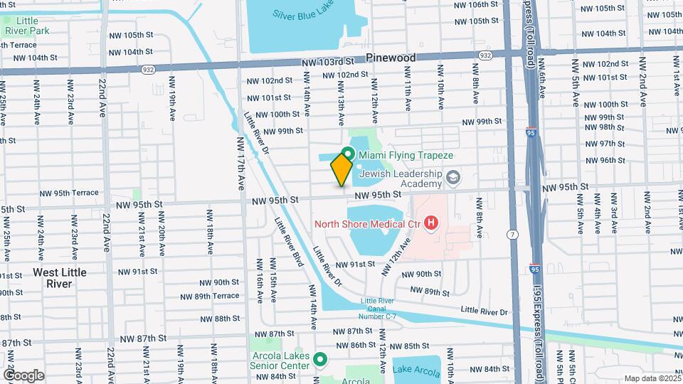 1301 NW 95th St, Unit B Map and Location Details