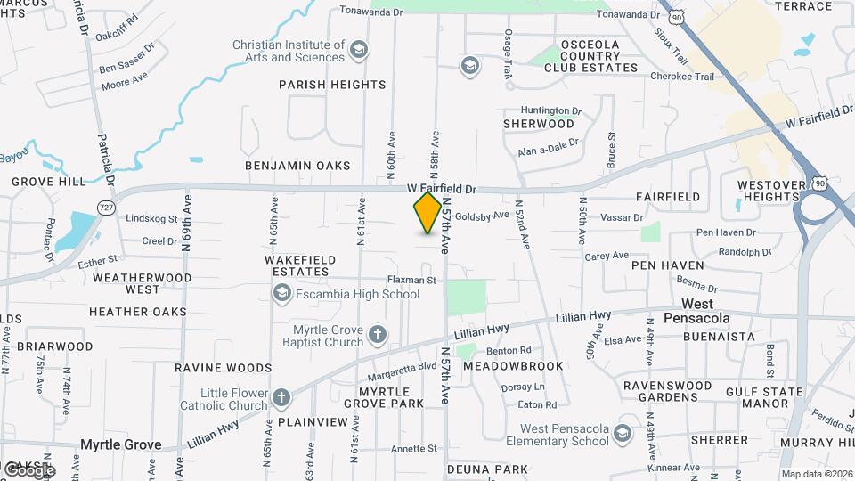 5704 Almax Ct Map and Location Details