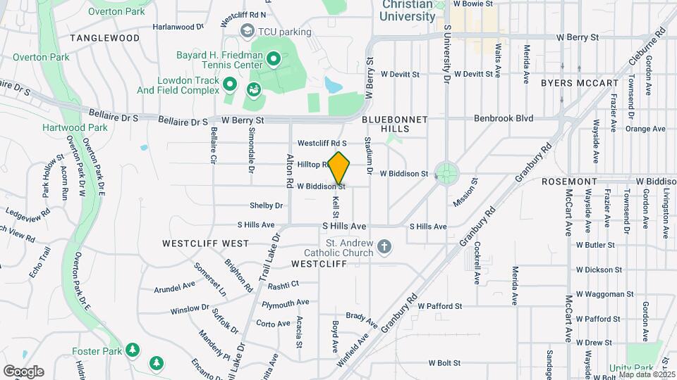3551 Kell St Map and Location Details