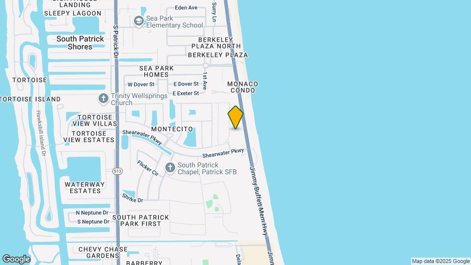 Satellite Shores Community Map and Location Details