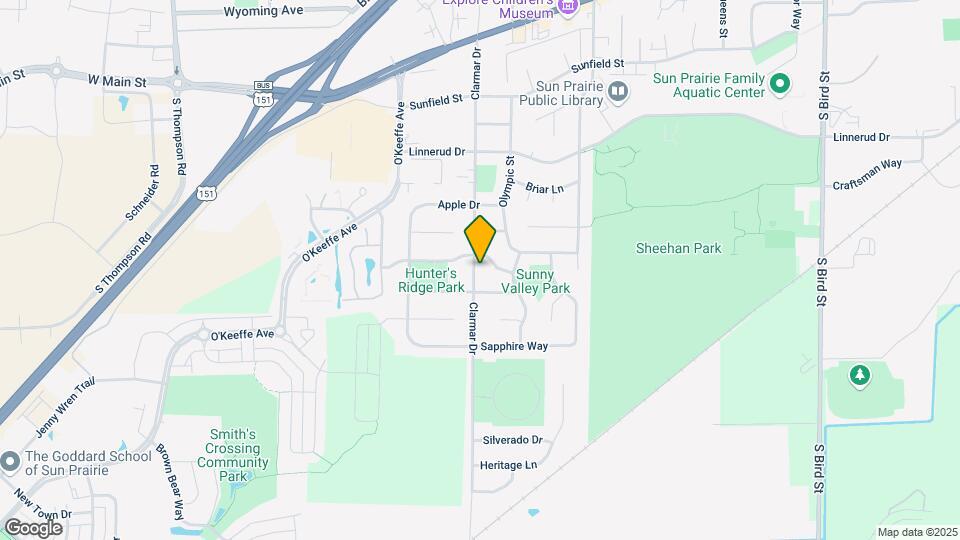 6 Duplexes in Sun Prairie Mapa y Detalles de la Ubicación