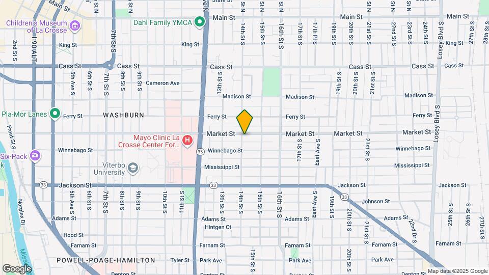 1404 Market St Map and Location Details