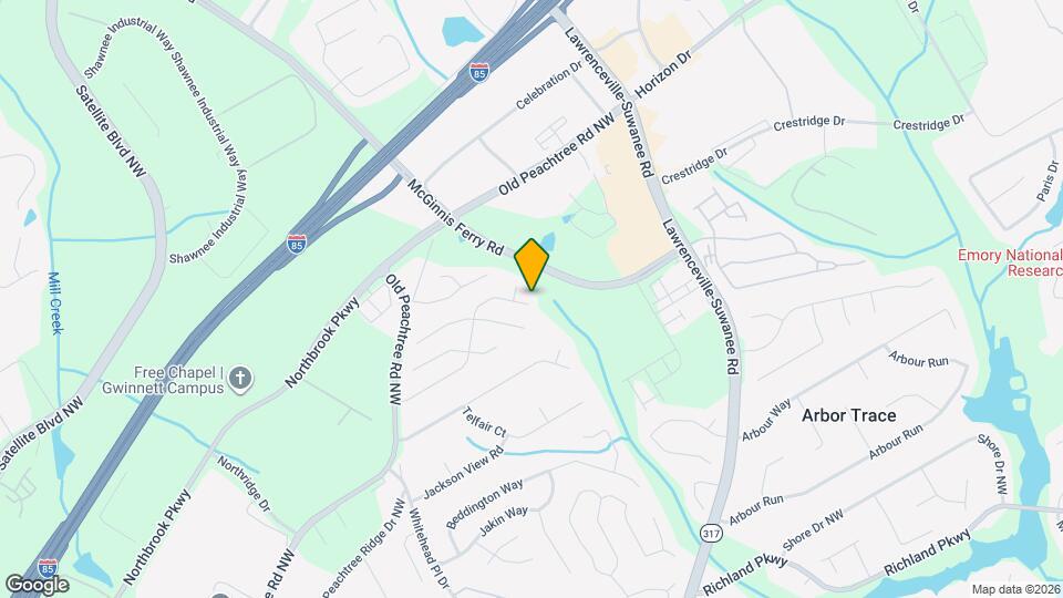370 Manor Glen Dr Map and Location Details