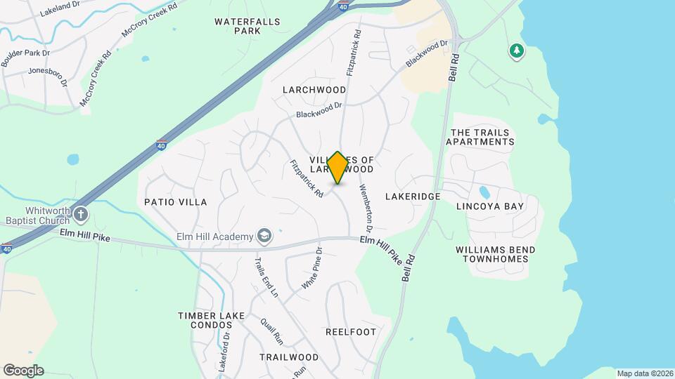 921 Fitzpatrick Rd Map and Location Details