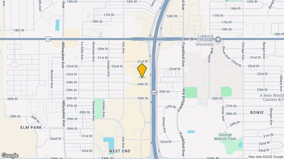 2302 W Loop 289 Acc Rd Map and Location Details