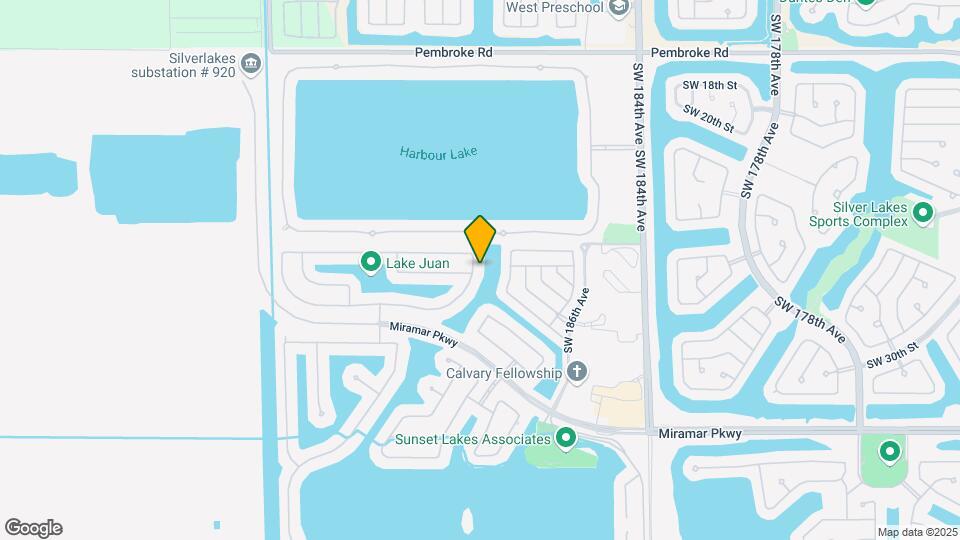 2591 SW 190th Ave Map and Location Details