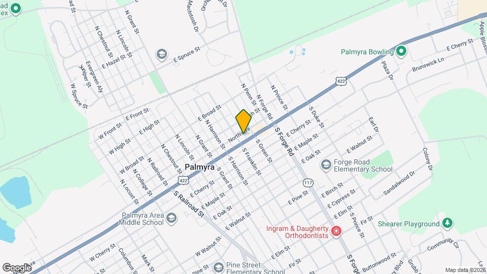 511 E Main St Map and Location Details