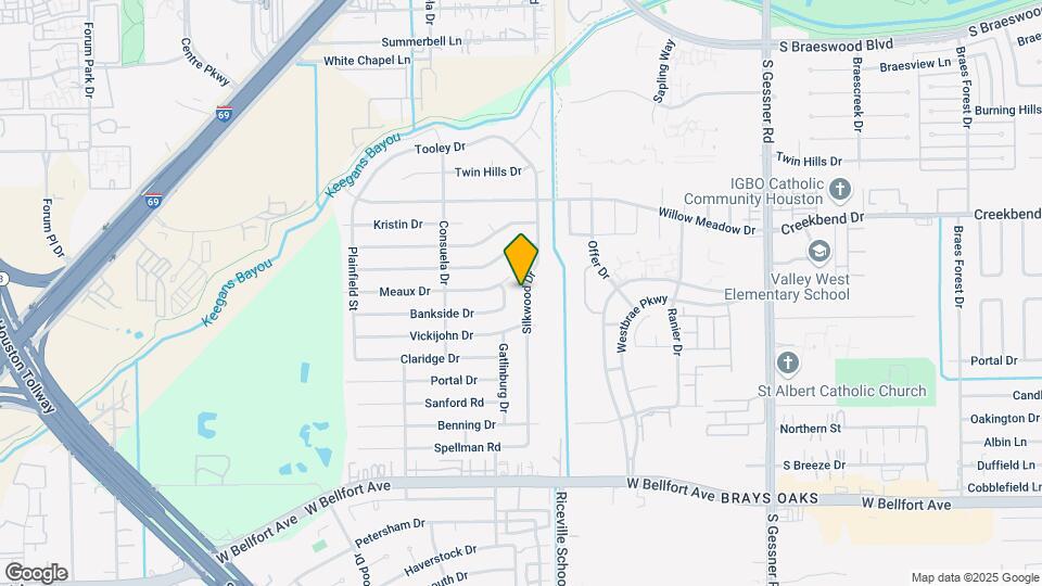 10806 Silkwood Dr Map and Location Details