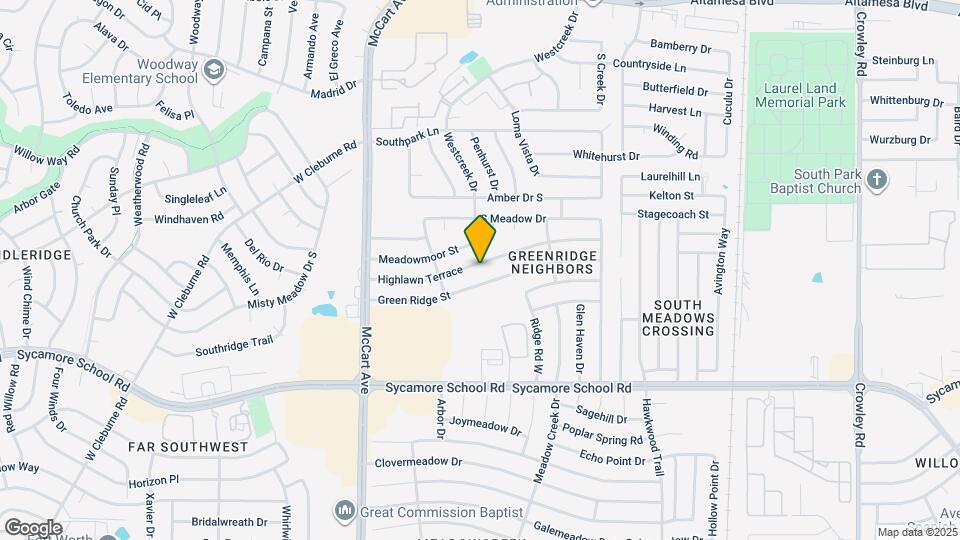 3105 Highlawn Terrace Map and Location Details