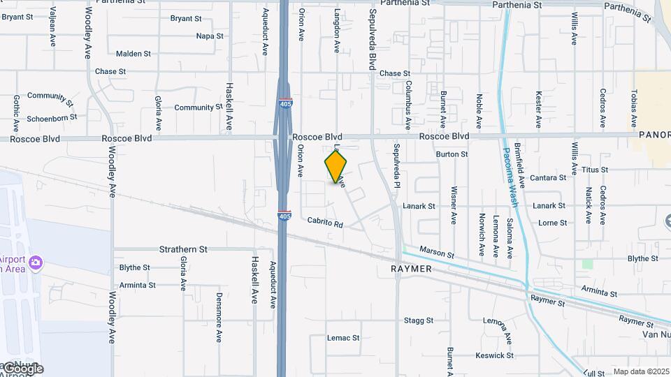 8145 Langdon Ave Mapa y Detalles de la Ubicación