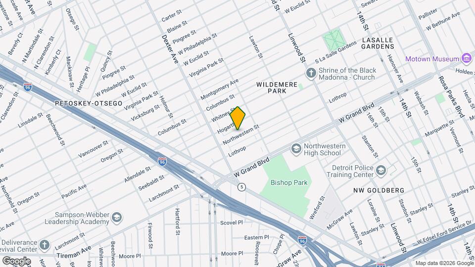 3284 Northwestern St, Unit 2 Mapa y Detalles de la Ubicación