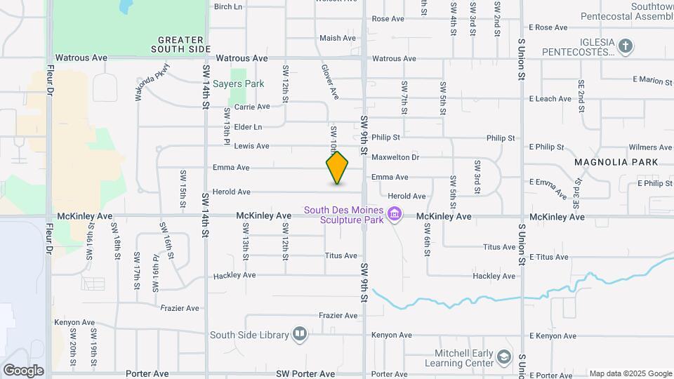 935 Herold Ave Map and Location Details