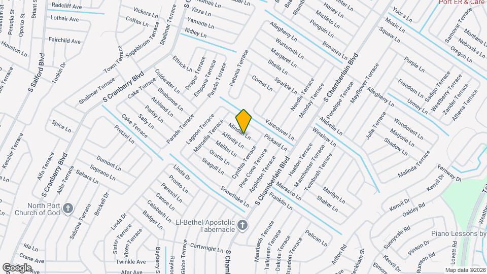 2423 Mindlin Ln Map and Location Details