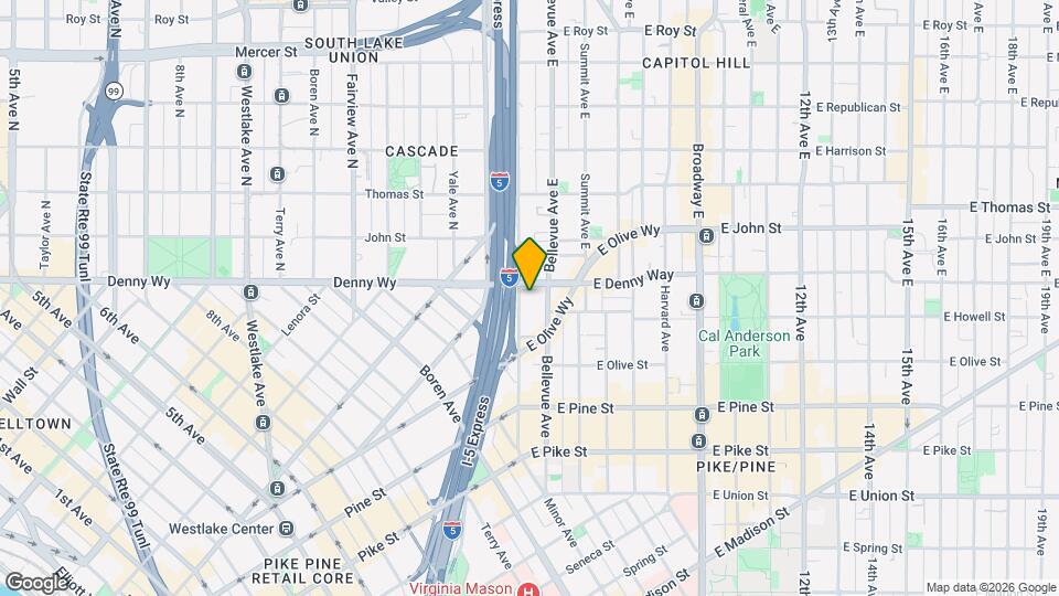 1740 Melrose Ave Map and Location Details