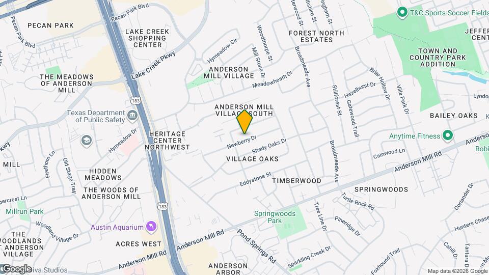 9510 Newberry Dr Map and Location Details