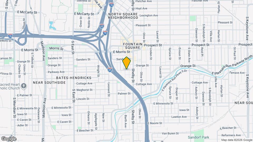 1337 Barth Ave Map and Location Details