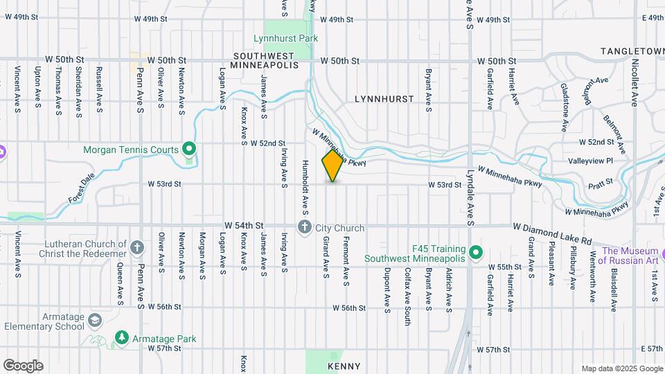 5301 Girard Ave S Mapa y Detalles de la Ubicación