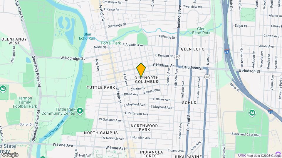 137 E Tompkins St Map and Location Details