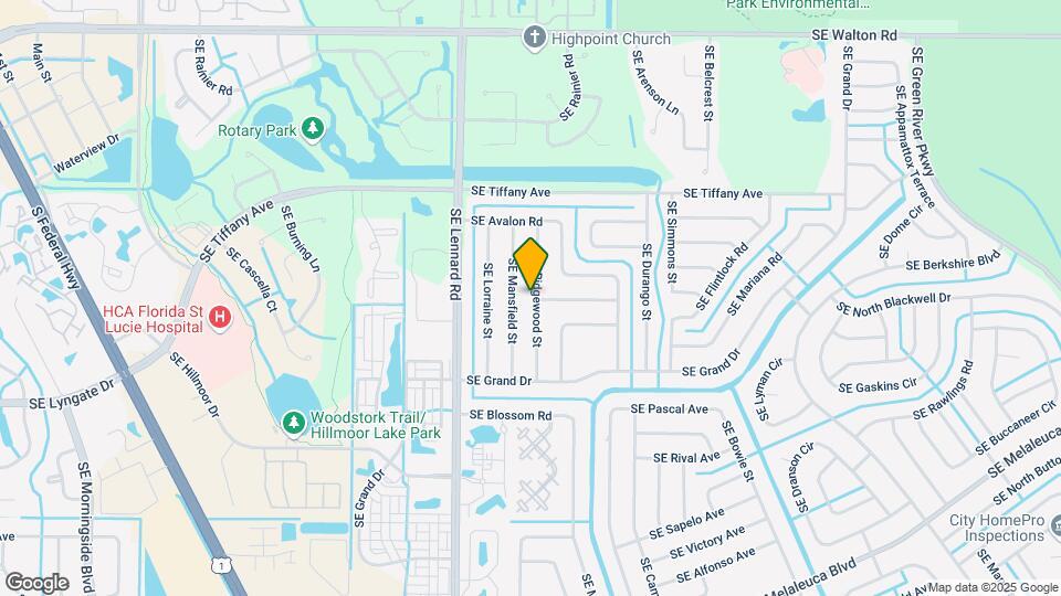 1690 SE Ridgewood St Map and Location Details