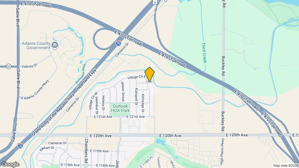 12360 Village Cir E Map and Location Details