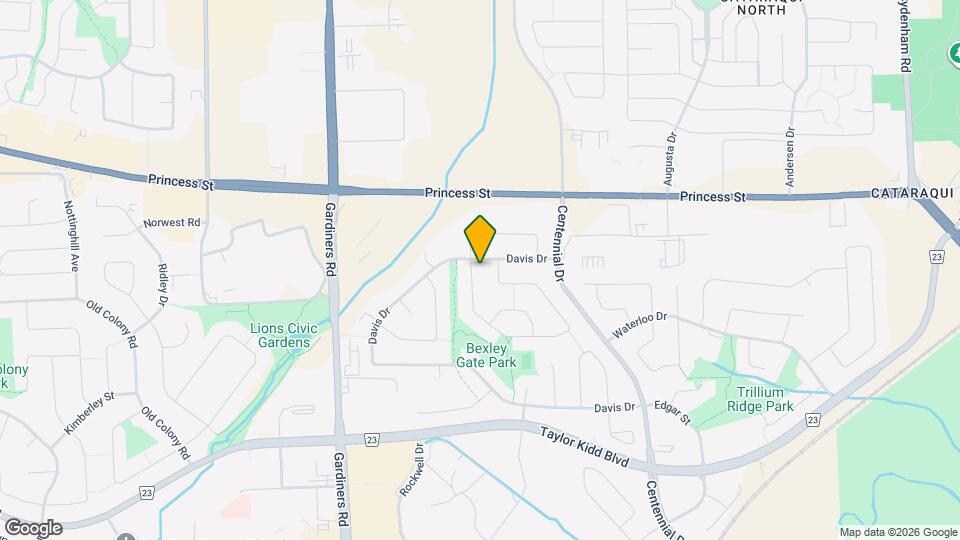 899 Muirfield Crescent Map and Location Details