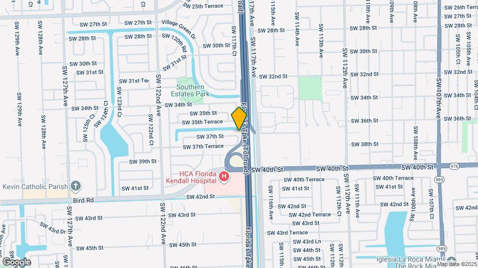 11755 SW 37th St Map and Location Details