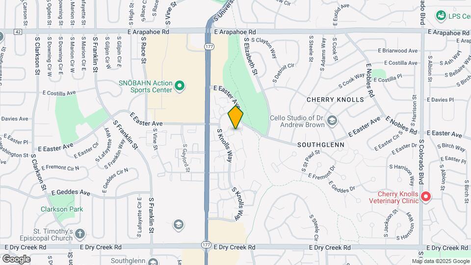 7053 S Knolls Way Map and Location Details