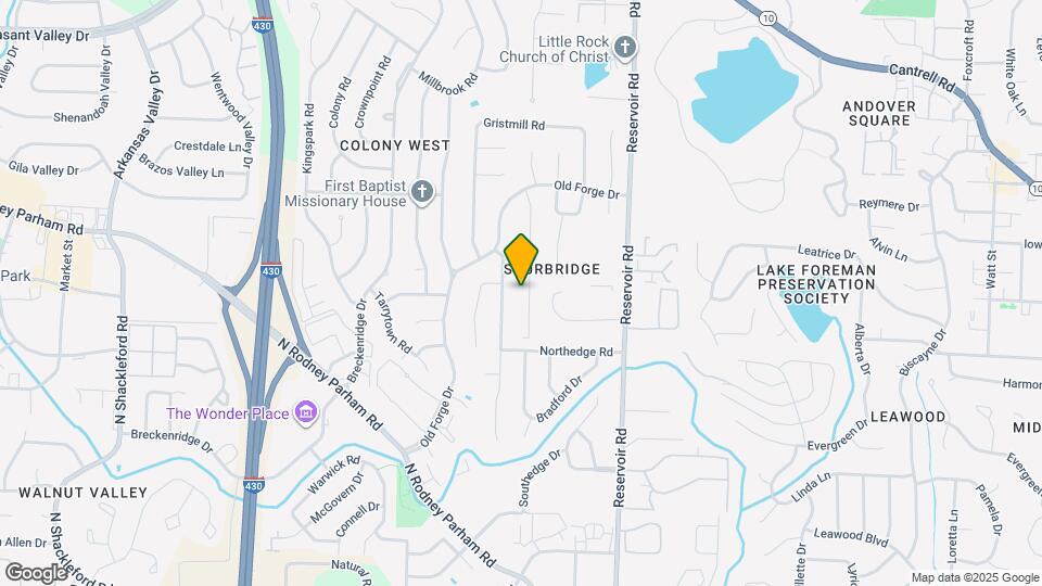 1812 Sanford Dr Map and Location Details