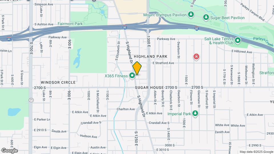 2665 Highland Dr Map and Location Details