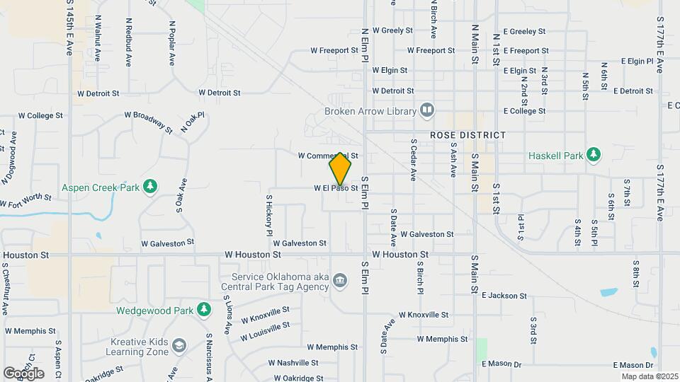 301 S Fern Ave Map and Location Details