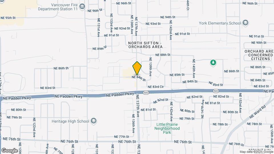 11007 NE 137th Ave Map and Location Details