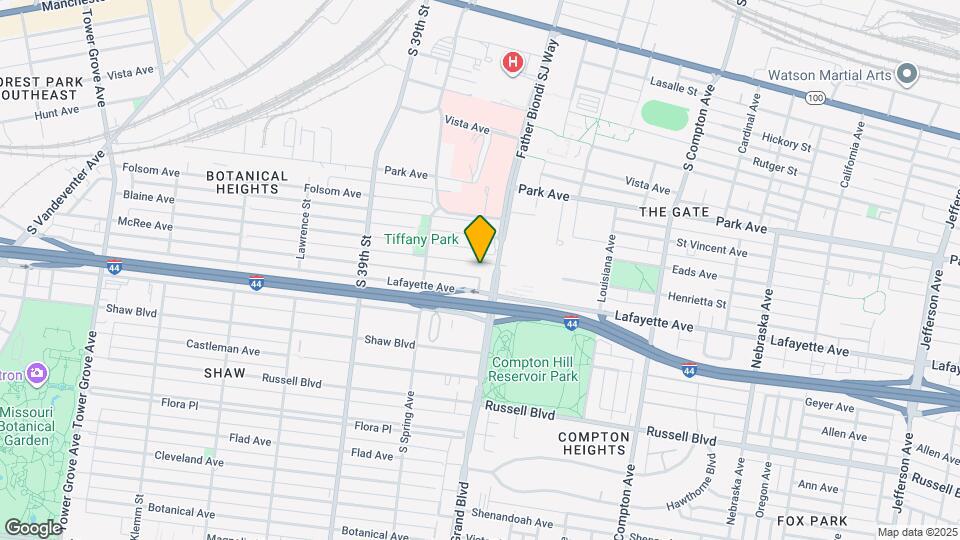 3618 McRee Ave Map and Location Details