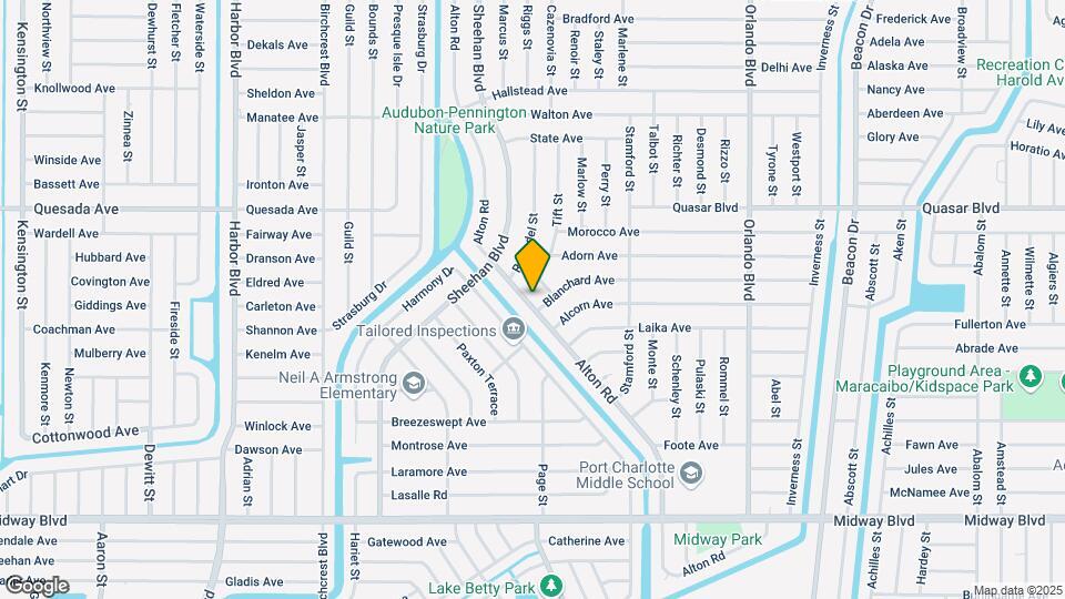 1406 Alton Rd Map and Location Details