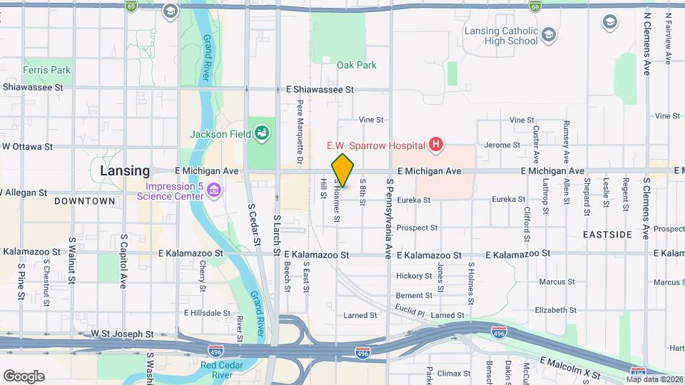 129 S Hosmer St Map and Location Details